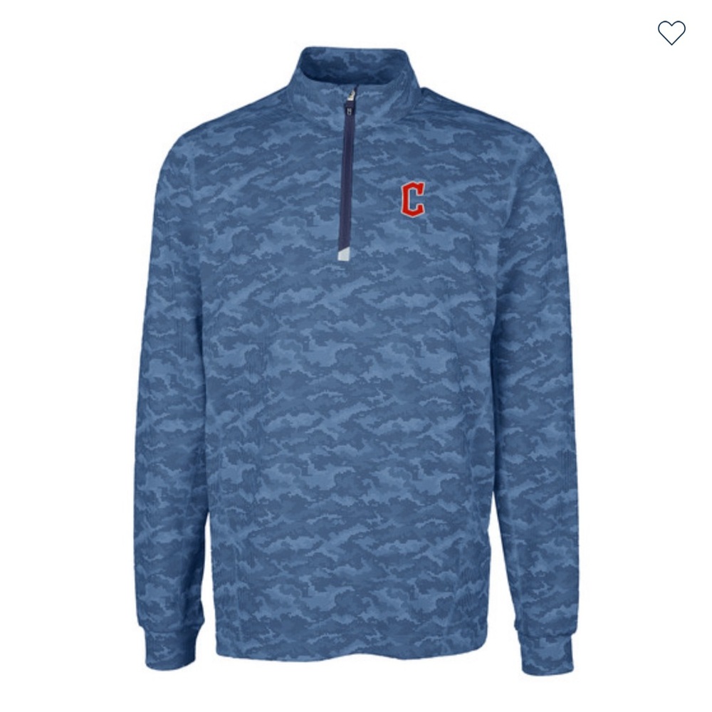 Cutter and Buck NWOT Cleveland Guardians Quarter Zip